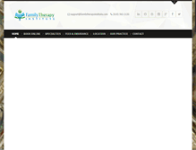 Tablet Screenshot of familytherapyinstitute.com